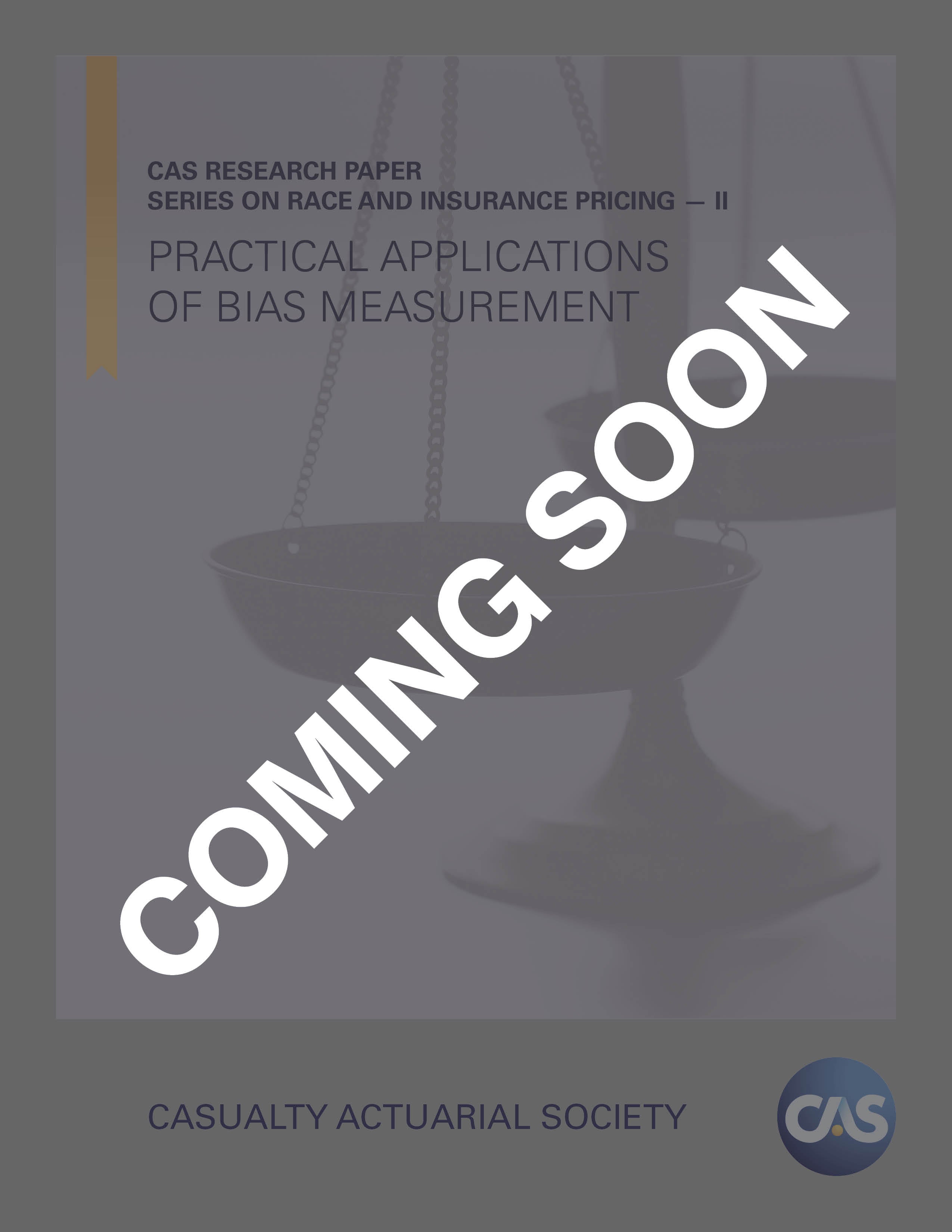 Pratical Applications of Bias Measurement - 2024 Race and Reinsurance series