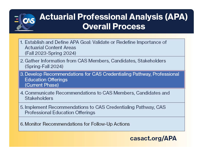 APA Timeline Overall Process