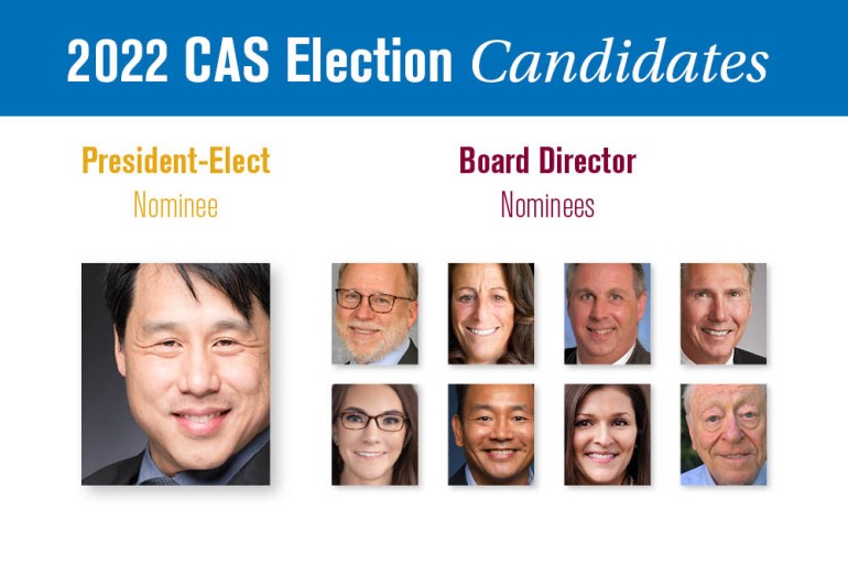 CAS Announces Candidates for 2023 CAS Elections