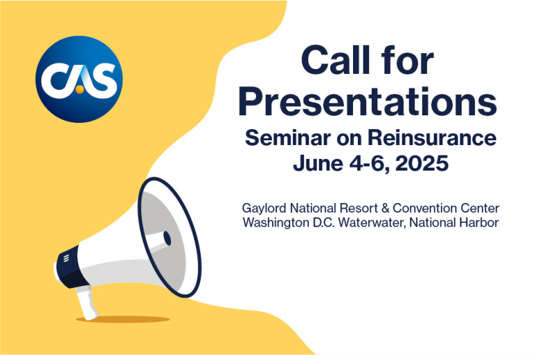 2025 Seminar on Reinsurance Call for Presentations